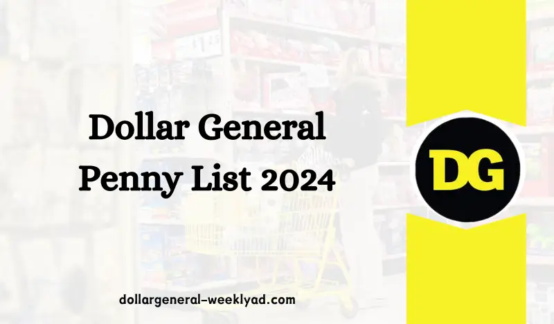 Dollar General Penny List